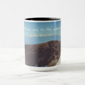 Verovering van de top mok (Midden)