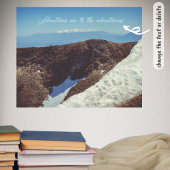 Verovering van de top poster