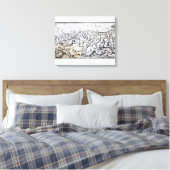 Verovering van Jeruzalem door Karel de Grote Canvas Afdruk (Insitu (Slaapkamer))