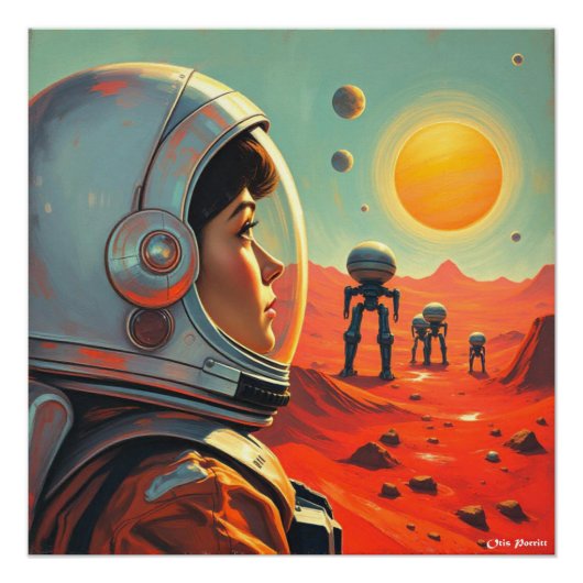 VEROVERING VAN MARS 14 PERFECT POSTER (Voorkant)