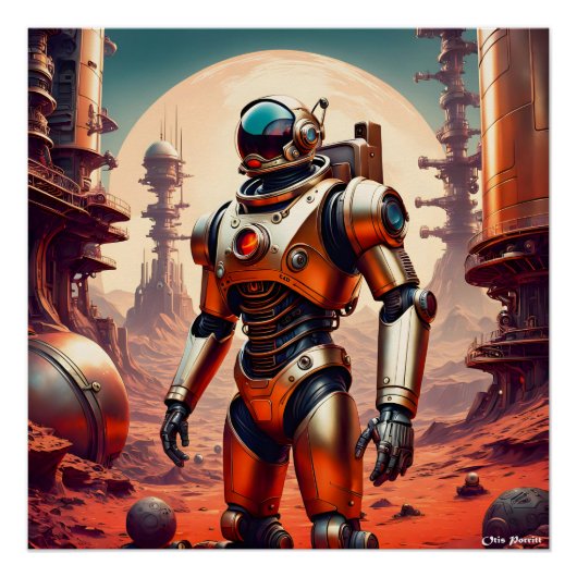 VEROVERING VAN MARS 6 PERFECT POSTER (Voorkant)