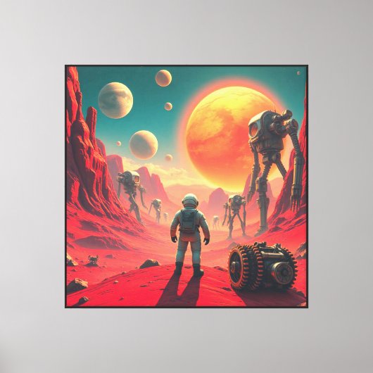 VEROVERING VAN MARS 7 CANVAS AFDRUK (Voorkant)