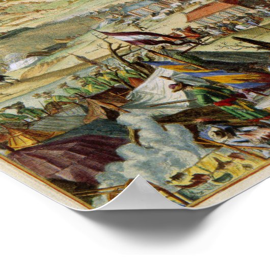 VEROVERING VAN STETTIN - Siege of Stettin Poster (Hoek)