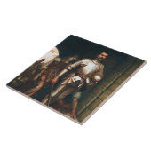 Verovering (Victorious Knight in Shining Armor) Tegeltje (Zijkant)