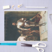 Verovering (Victorious Knight in the Middle Ages) Tissuepapier (Craft)