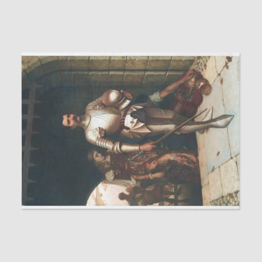 Verovering (Victorious Knight in the Middle Ages) Tissuepapier (Voorkant)