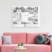 Veroveringen van Gustaaf II Adolf Canvas Afdruk (Insitu (Woonkamer))
