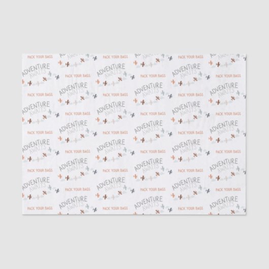 Verpak het avontuurlijk avontuur van taaislijf tissuepapier (Voorkant)