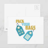 Verpak je zakken briefkaart (Voorkant / Achterkant)