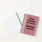 Verpak jezelf in de liefde! Gratitude Journal Notitieboek (Binnen)