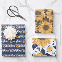 Verpakken van je in zonneschijnpapier inpakpapier vel