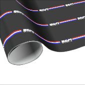 Verpakkend Document van het Linnen van BOPI "G.I. Cadeaupapier (Rol Hoek)