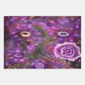 Verpakkende Document Bladen 3pc Abstract Sinaasapp Inpakpapier Vel (Voorkant 2)