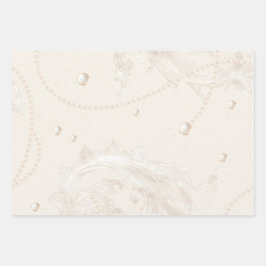 Verpakking (3 patronen) - Ivory Pearl Inpakpapier Vel