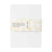 Verpakking anananasverpakking Artisan Soap Band Uitnodigingen Wikkel (Achterkant Voorbeeld)