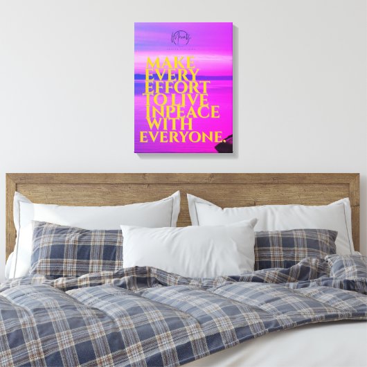 Verpakking Canvas (Insitu (Slaapkamer))