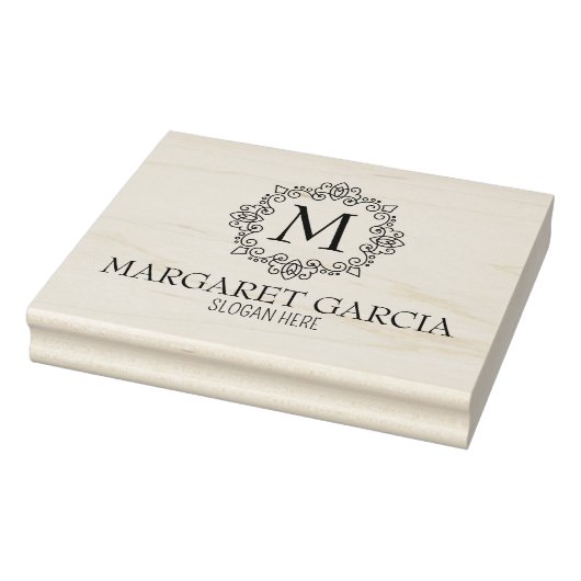 Verpakking Douane Monogram, Kleine Grote Zaken Rubberstempel (Stempel)