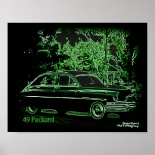Verpakking in Neon Poster