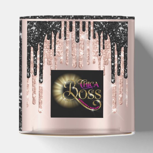 Verpakking Logo Black Beauty Drivers Roos Bedankdoosjes (Bovenkant)