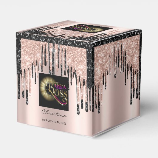 Verpakking Logo Black Beauty Drivers Roos Bedankdoosjes (Achterkant)