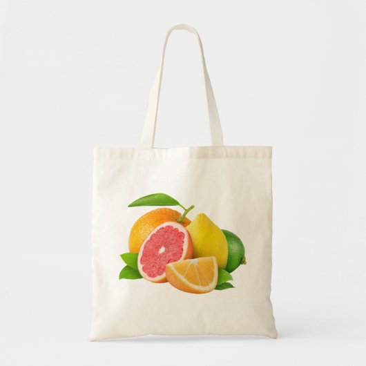Verpakking met citrusvruchten tote bag (Voorkant)