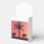 Verpakking met olifantenbord bedankdoosjes (Geopend)