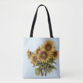 Verpakking met zonnebloemen tote bag (Voorkant)