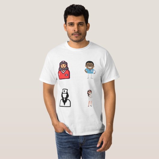  Verpakking - Ostomy verpleegster T-shirt (Voorkant volledig)