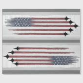 Verpakking Papier Amerikaanse vlag Vliegtuig DIY g (Vlak)