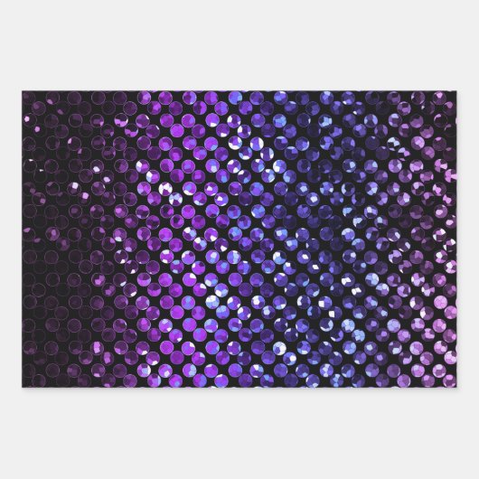 Verpakking Papier Blad Set Kristal Bling Strass Inpakpapier Vel (Voorkant 3)