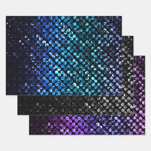 Verpakking Papier Blad Set Kristal Bling Strass Inpakpapier Vel (Set)