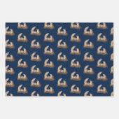 Verpakking Papier Bladen 3 Oyster Art design Inpakpapier Vel (Voorkant)