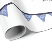 Verpakking Papier Chanoeka moderne minimalist (Rol Hoek)