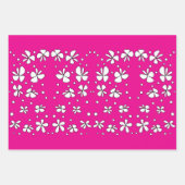 Verpakking Papier Flat Sheet Set van 3 doodle28 Inpakpapier Vel (Voorkant)