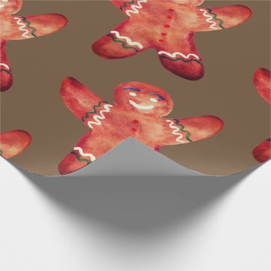 Verpakking Papier Gingerbread Man (Hoek)