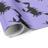 Verpakking papier-halloween heks cadeaupapier (Rol Hoek)