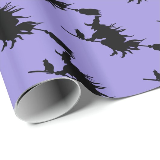 Verpakking papier-halloween heks cadeaupapier (Rol Hoek)