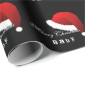 Verpakking papier Kerst-Baby (Rol Hoek)