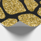 Verpakking Papier koe goudpatroon (Hoek)