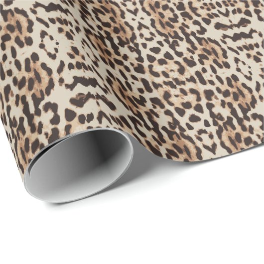 Verpakking Papier Luipaard Dierenprint (Rol Hoek)