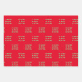 Verpakking Papier metaal detecteren Flat Sheet Set Inpakpapier Vel (Voorkant 3)