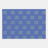 Verpakking Papier metaal detecteren Flat Sheet Set Inpakpapier Vel (Voorkant 3)