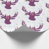 Verpakking Papier Nieuwjaar Herten (Hoek)