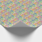 Verpakking papier Rl. Vrolijk Pasen in Pastels (Hoek)