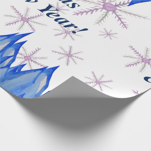 Verpakking Papier Winter Feestdagen (Hoek)