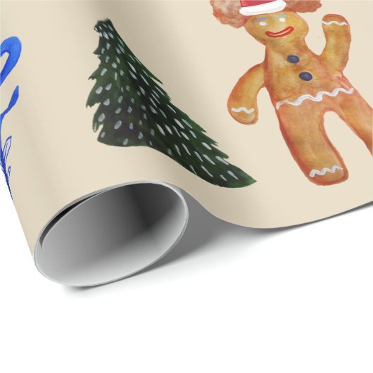 Verpakking Papier Winter Feestdagen (Rol Hoek)