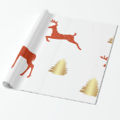 Verpakking Papier Winter Feestdagen (Uitgerold)