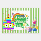 Verpakking Papieren Bladen Gelukkige Verjaardag St Inpakpapier Vel (Voorkant)