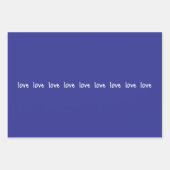 Verpakking Papieren Bladen Valentijnse Liefde Rood Inpakpapier Vel (Voorkant 3)