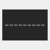 Verpakking Papieren Bladen Valentijnse Liefde Rood Inpakpapier Vel (Voorkant)